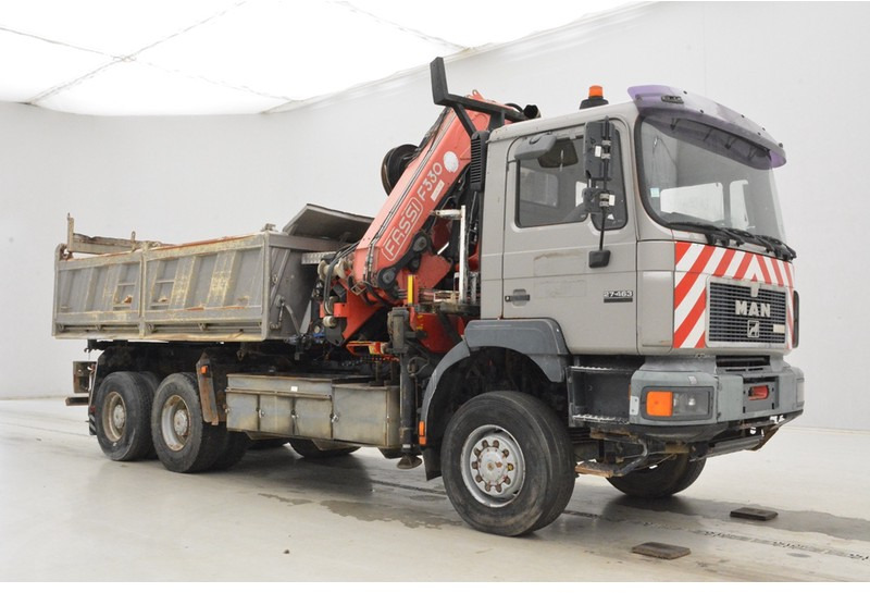 MAN 33.460 - 6x4 - Tipper, Crane truck: picture 3 MAN 33.460 - 6x4 - Tipper, Crane truck: picture 3