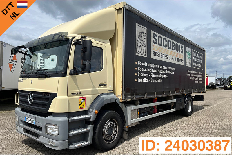 Mercedes-Benz Axor 1828 - Curtainsider truck: picture 1 Mercedes-Benz Axor 1828 - Curtainsider truck: picture 1