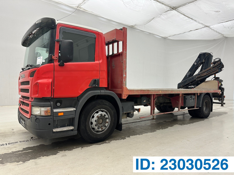 Scania P270 - Dropside/ Flatbed truck, Crane truck: picture 1 Scania P270 - Dropside/ Flatbed truck, Crane truck: picture 1