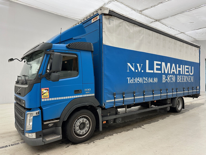 Curtainsider truck Volvo FM 330 + A&D Aanhanger: picture 9