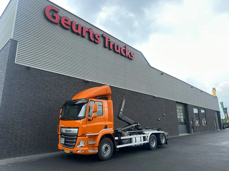 DAF CF 450 6X2 MET HIAB ULT2159S MULTILIFT ULTIMA 21 HAAKARM / ABROLLKIPPER/ HOOKLIFT - Hook lift truck: picture 2 DAF CF 450 6X2 MET HIAB ULT2159S MULTILIFT ULTIMA 21 HAAKARM / ABROLLKIPPER/ HOOKLIFT - Hook lift truck: picture 2