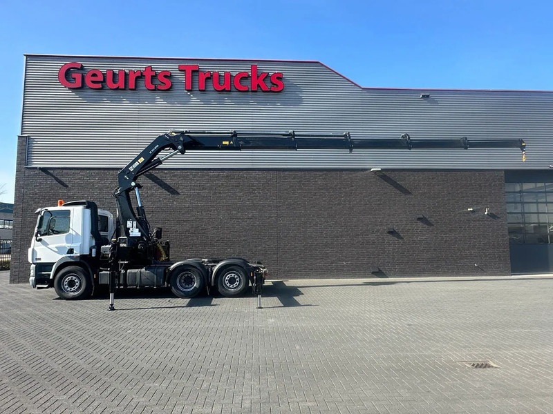 DAF CF 85 410 6X2 + HIAB 422EP-5 HIPRO TREKKER/SATTELZUG/TRACTOR UNIT/ CAMION - Crane truck: picture 1 DAF CF 85 410 6X2 + HIAB 422EP-5 HIPRO TREKKER/SATTELZUG/TRACTOR UNIT/ CAMION - Crane truck: picture 1