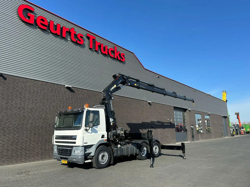 DAF CF 85 410 6X2 + HIAB 422EP-5 HIPRO TREKKER/SATTELZUG/TRACTOR UNIT/ CAMION - Crane truck: picture 4 DAF CF 85 410 6X2 + HIAB 422EP-5 HIPRO TREKKER/SATTELZUG/TRACTOR UNIT/ CAMION - Crane truck: picture 4