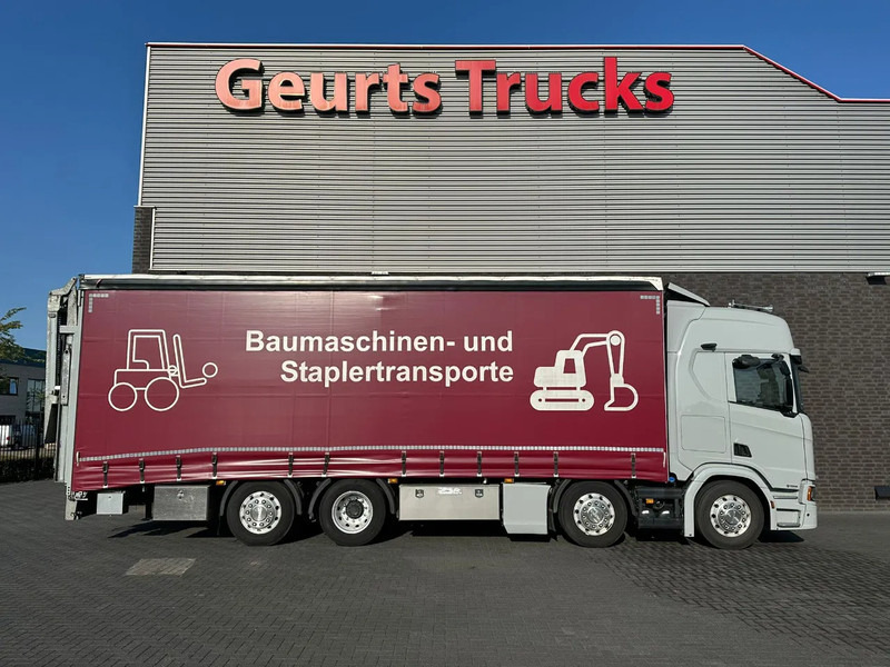Scania R540 B8X2*6LB OPRIJWAGEN MET 15 TONS LAADKLEP EN GESLOTEN HUIF MET SCHUIFZEILEN EN SCHUIFKAP - Autotransporter truck: picture 4 Scania R540 B8X2*6LB OPRIJWAGEN MET 15 TONS LAADKLEP EN GESLOTEN HUIF MET SCHUIFZEILEN EN SCHUIFKAP - Autotransporter truck: picture 4