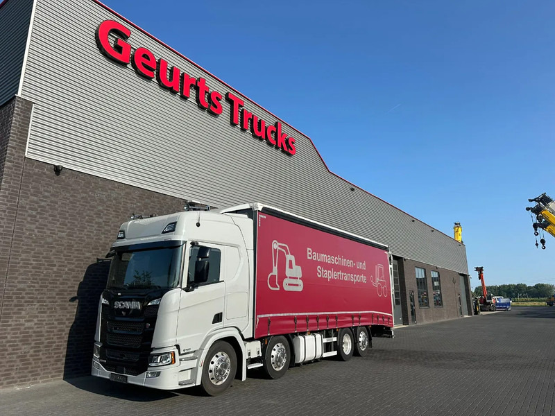 Scania R540 B8X2*6LB OPRIJWAGEN MET 15 TONS LAADKLEP EN GESLOTEN HUIF MET SCHUIFZEILEN EN SCHUIFKAP - Autotransporter truck: picture 2 Scania R540 B8X2*6LB OPRIJWAGEN MET 15 TONS LAADKLEP EN GESLOTEN HUIF MET SCHUIFZEILEN EN SCHUIFKAP - Autotransporter truck: picture 2