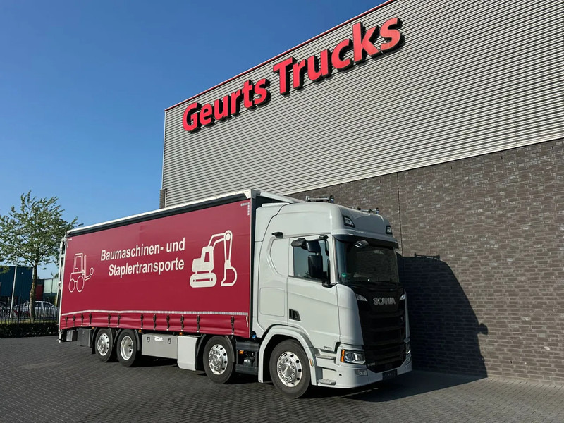 Scania R540 B8X2*6LB OPRIJWAGEN MET 15 TONS LAADKLEP EN GESLOTEN HUIF MET SCHUIFZEILEN EN SCHUIFKAP - Autotransporter truck: picture 5 Scania R540 B8X2*6LB OPRIJWAGEN MET 15 TONS LAADKLEP EN GESLOTEN HUIF MET SCHUIFZEILEN EN SCHUIFKAP - Autotransporter truck: picture 5