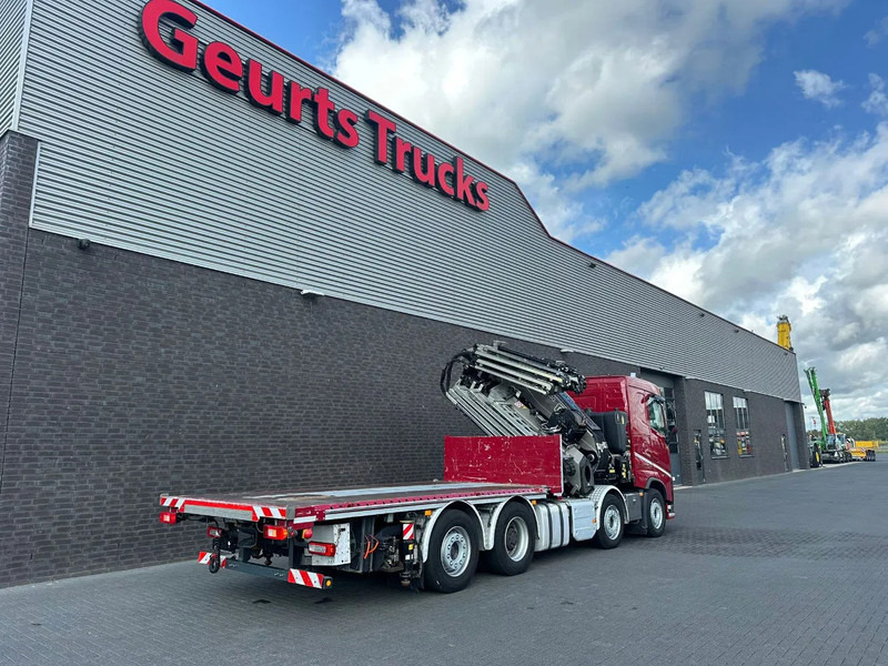 Crane truck Volvo FH 500 8X2F R BAKWAGEN MET FASSI F1150RA.2.28 XHE-DYNAMIC MET JIB L616 KRAAN / KRAN/ CRANE / GRUA: picture 14