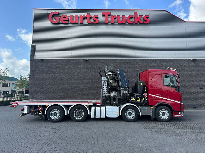 Crane truck Volvo FH 500 8X2F R BAKWAGEN MET FASSI F1150RA.2.28 XHE-DYNAMIC MET JIB L616 KRAAN / KRAN/ CRANE / GRUA: picture 12