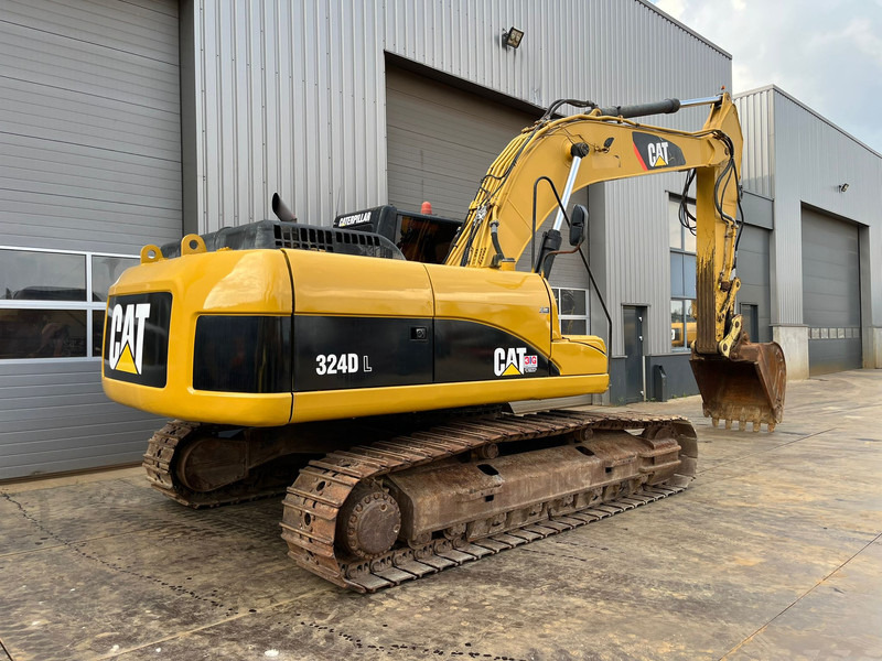 Caterpillar 324DL - Hammerlines / A/C Cabin / Caterpillar C7 / Quick Coupler / Bucket with teeth. - Crawler excavator: picture 4 Caterpillar 324DL - Hammerlines / A/C Cabin / Caterpillar C7 / Quick Coupler / Bucket with teeth. - Crawler excavator: picture 4
