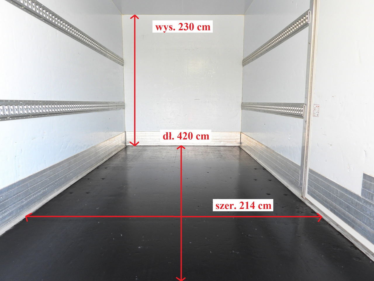 Box van FORD TRANSIT BOX LIFT 8 PALLETS CRUISE CONTROL LED LIGHTS AIR CONDITIONING 130HP: picture 13 Box van FORD TRANSIT BOX LIFT 8 PALLETS CRUISE CONTROL LED LIGHTS AIR CONDITIONING 130HP: picture 13