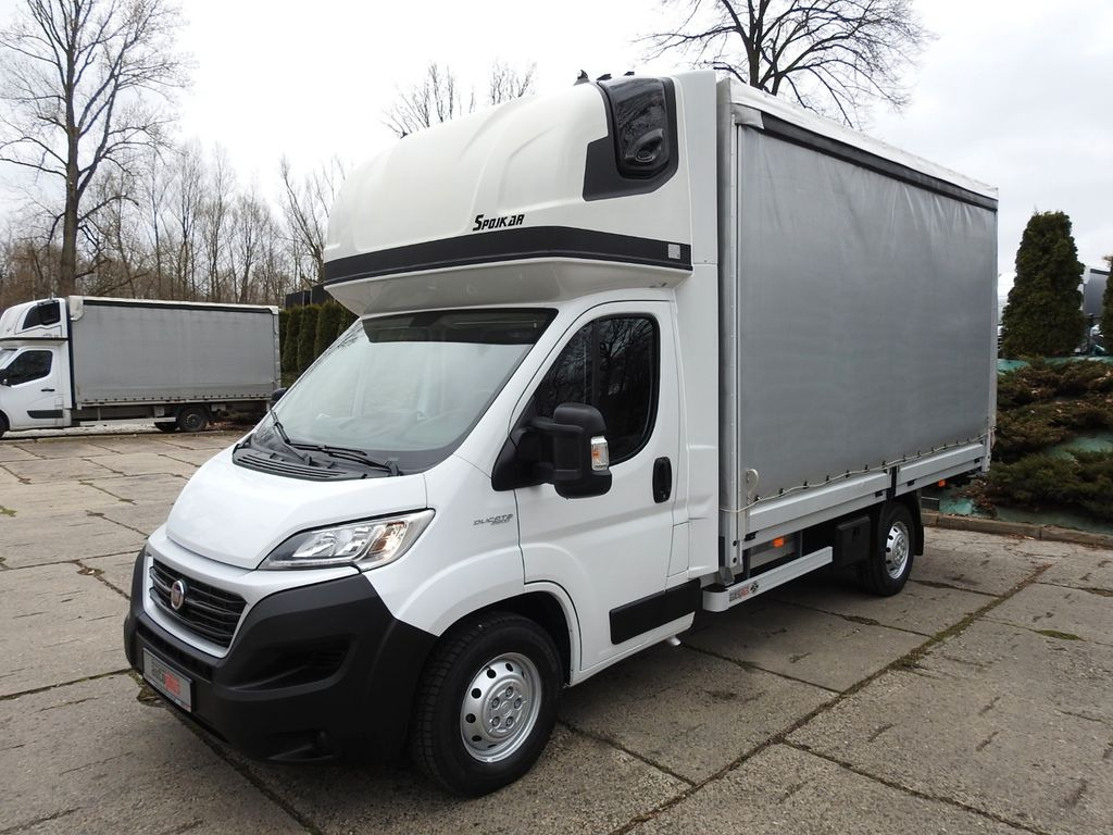 Curtain side van Fiat DUCATO PRITSCHE PLANE 8 PALETTEN WEBASTO A/C: picture 6