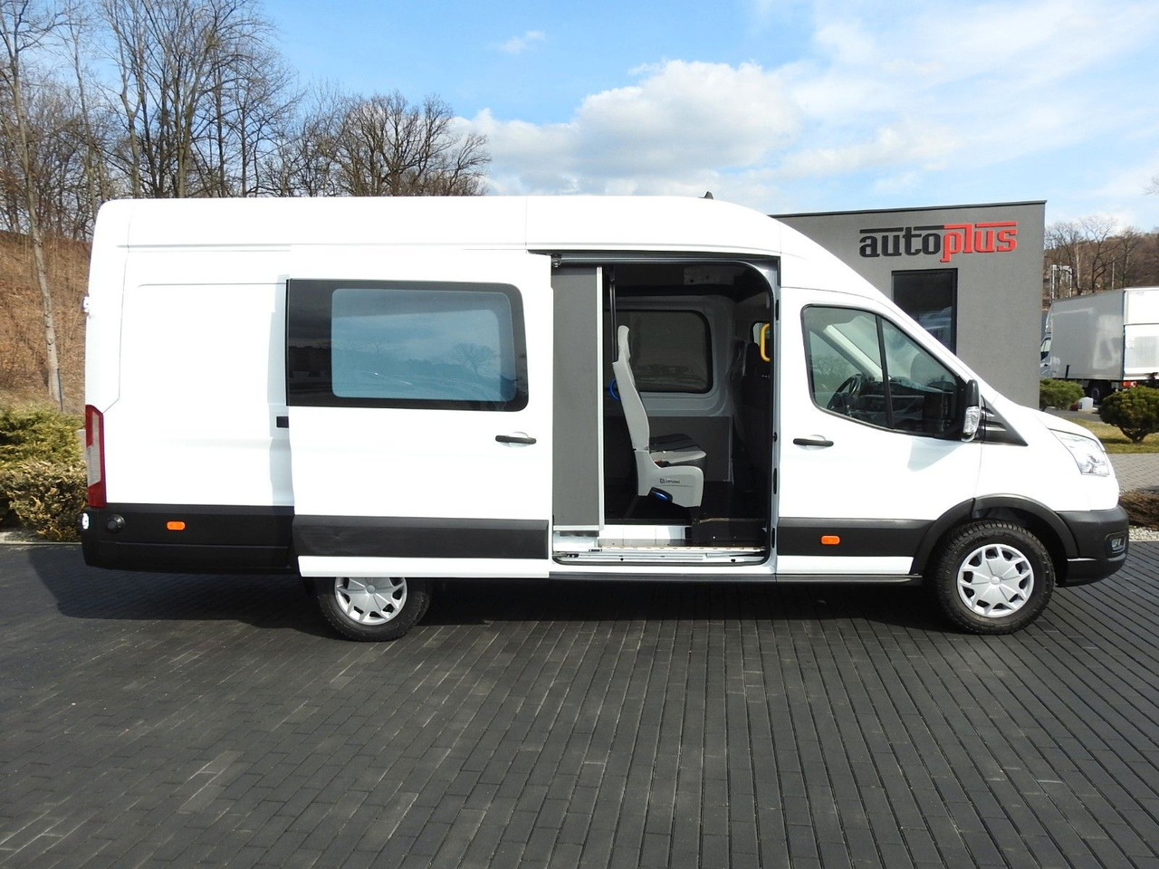 Panel van, Combi van Ford TRANSIT  KASTENWAGEN DOPPELKABINE 6 SITZE  A/C: picture 8
