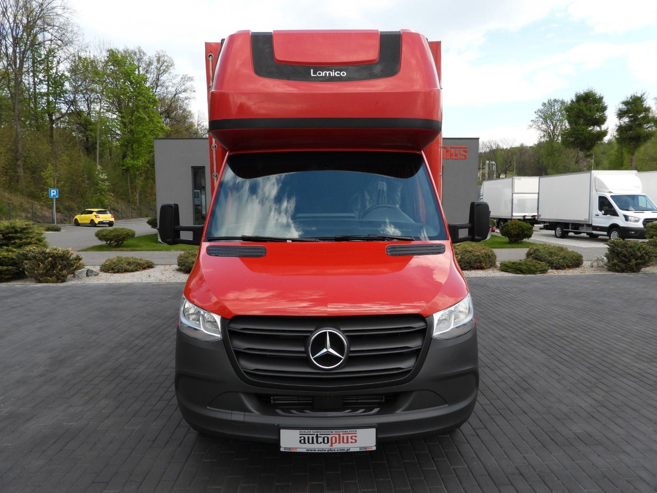 Mercedes-Benz SPRINTER 316 PRITSCHE PLANE AUFZUG 8 EUROPALET - Curtain side van: picture 5 Mercedes-Benz SPRINTER 316 PRITSCHE PLANE AUFZUG 8 EUROPALET - Curtain side van: picture 5