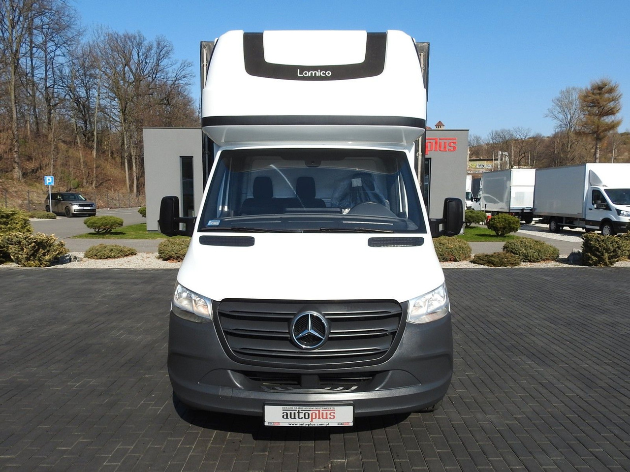 Mercedes-Benz SPRINTER PRITSCHE PLANE 10 PALETTEN KLIMAANLAGE - Curtain side van: picture 5 Mercedes-Benz SPRINTER PRITSCHE PLANE 10 PALETTEN KLIMAANLAGE - Curtain side van: picture 5