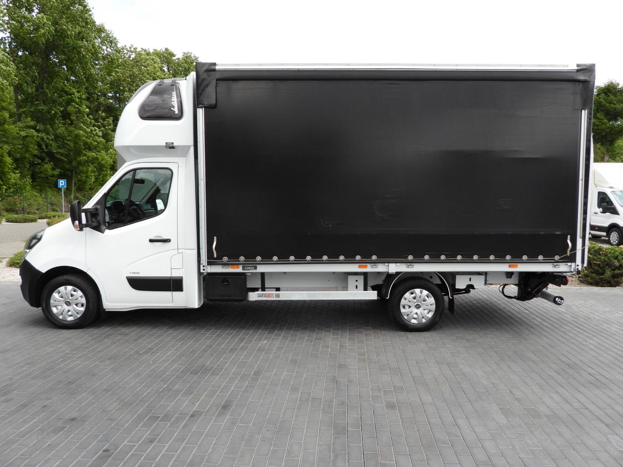Curtain side van Opel MOVANO  PRITSCHE PLANE AUFZUG 9 PALETTEN WEBASTO: picture 8