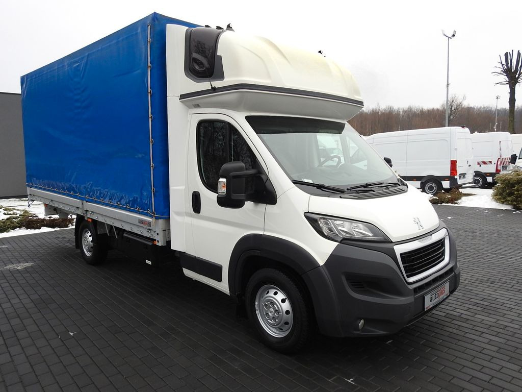 Peugeot BOXER PRITSCHE PLANE 10 PALETEN WEBASTO TEMPOMAT - Curtain side van: picture 4 Peugeot BOXER PRITSCHE PLANE 10 PALETEN WEBASTO TEMPOMAT - Curtain side van: picture 4