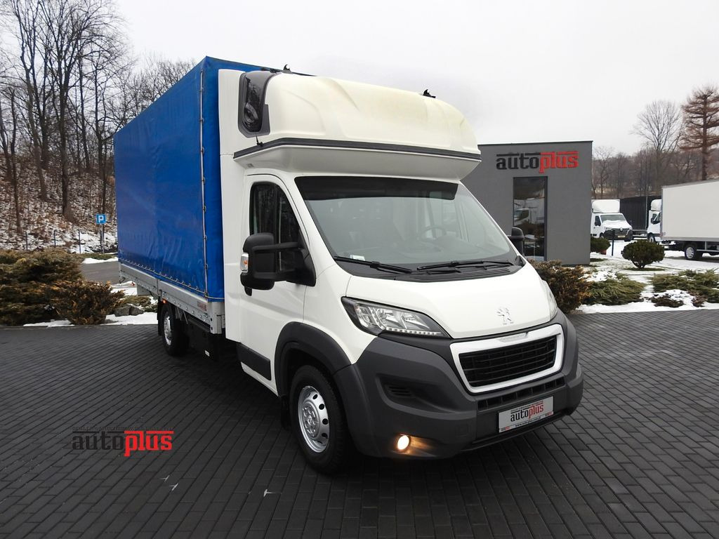 Peugeot BOXER PRITSCHE PLANE 10 PALETEN WEBASTO TEMPOMAT - Curtain side van: picture 1 Peugeot BOXER PRITSCHE PLANE 10 PALETEN WEBASTO TEMPOMAT - Curtain side van: picture 1