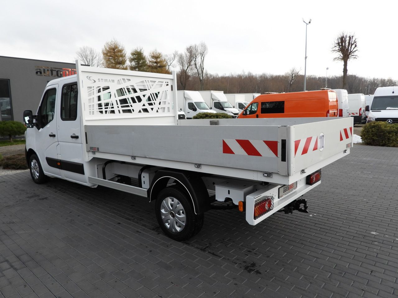 Combi van RENAULT MASTER STAKE BODY DOUBLE CABIN DOKA 6 SEATS CRUISE CONTROL NAVIGATION LED LIGHTS AIR CONDITIONING  150HP: picture 9