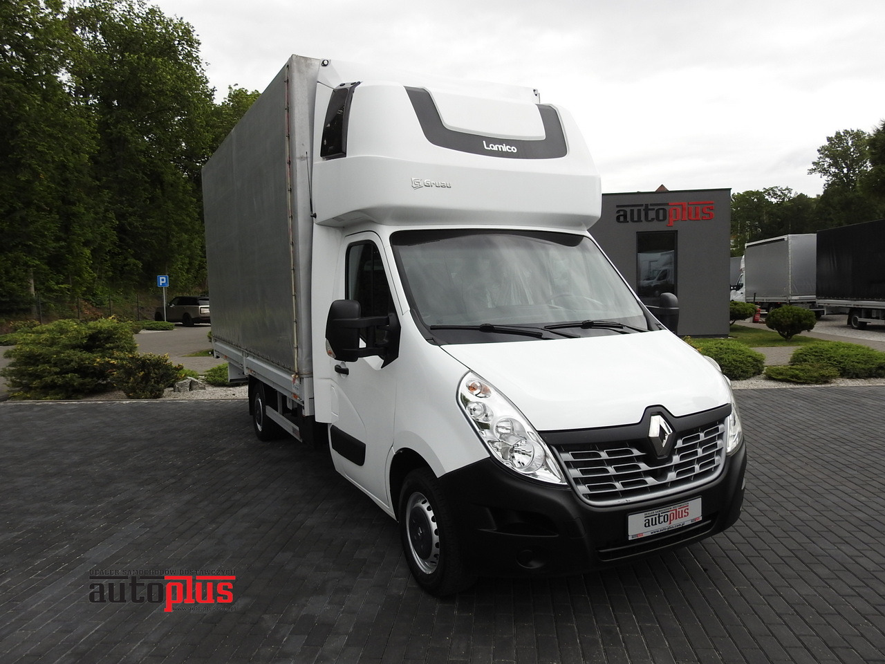 RENAULT MASTER TARPAULIN 10 PALLETS WEBASTO CRUISE CONTROL AIR CONDITIONING 170HP - Curtain side van: picture 1 RENAULT MASTER TARPAULIN 10 PALLETS WEBASTO CRUISE CONTROL AIR CONDITIONING 170HP - Curtain side van: picture 1