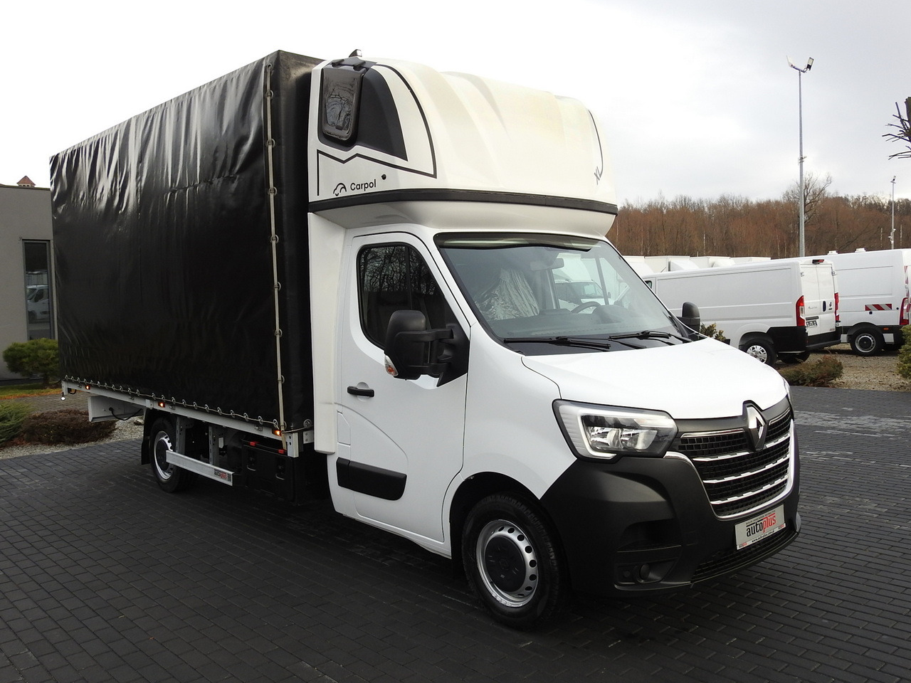 RENAULT MASTER TARPAULIN 10 PALLETS WEBASTO CRUISE CONTROL AIR CONDITIONING LED LIGHTS PNEUMATICS 165HP - Curtain side van: picture 4 RENAULT MASTER TARPAULIN 10 PALLETS WEBASTO CRUISE CONTROL AIR CONDITIONING LED LIGHTS PNEUMATICS 165HP - Curtain side van: picture 4