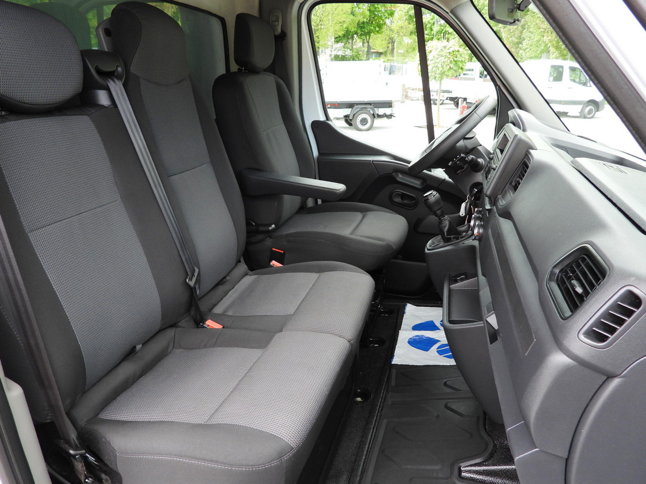 Curtain side van RENAULT MASTER  TARPAULIN 10 PALLETS WEBASTO CRUISE CONTROL LED LIGHTS PNEUMATICS AIR CONDITIONING  165HP: picture 43