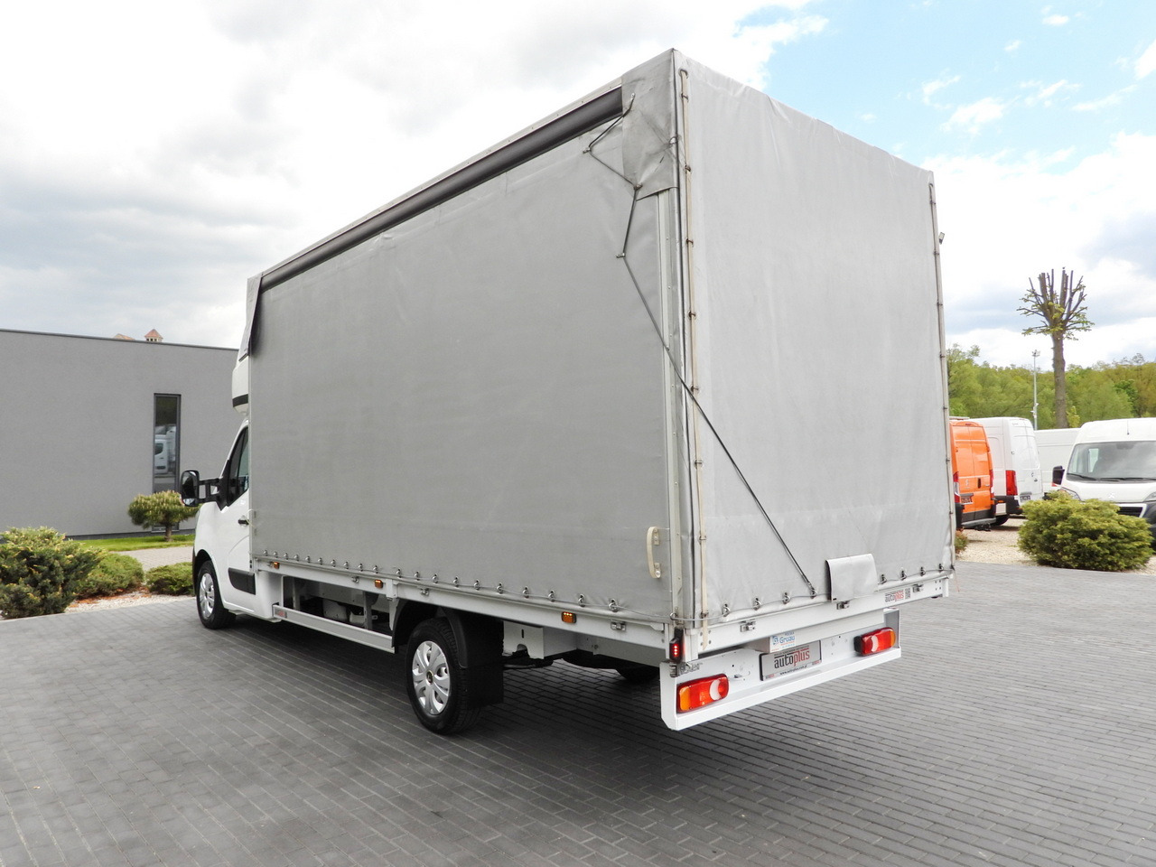 Curtain side van RENAULT MASTER  TARPAULIN 10 PALLETS WEBASTO CRUISE CONTROL LED LIGHTS PNEUMATICS AIR CONDITIONING  165HP: picture 9