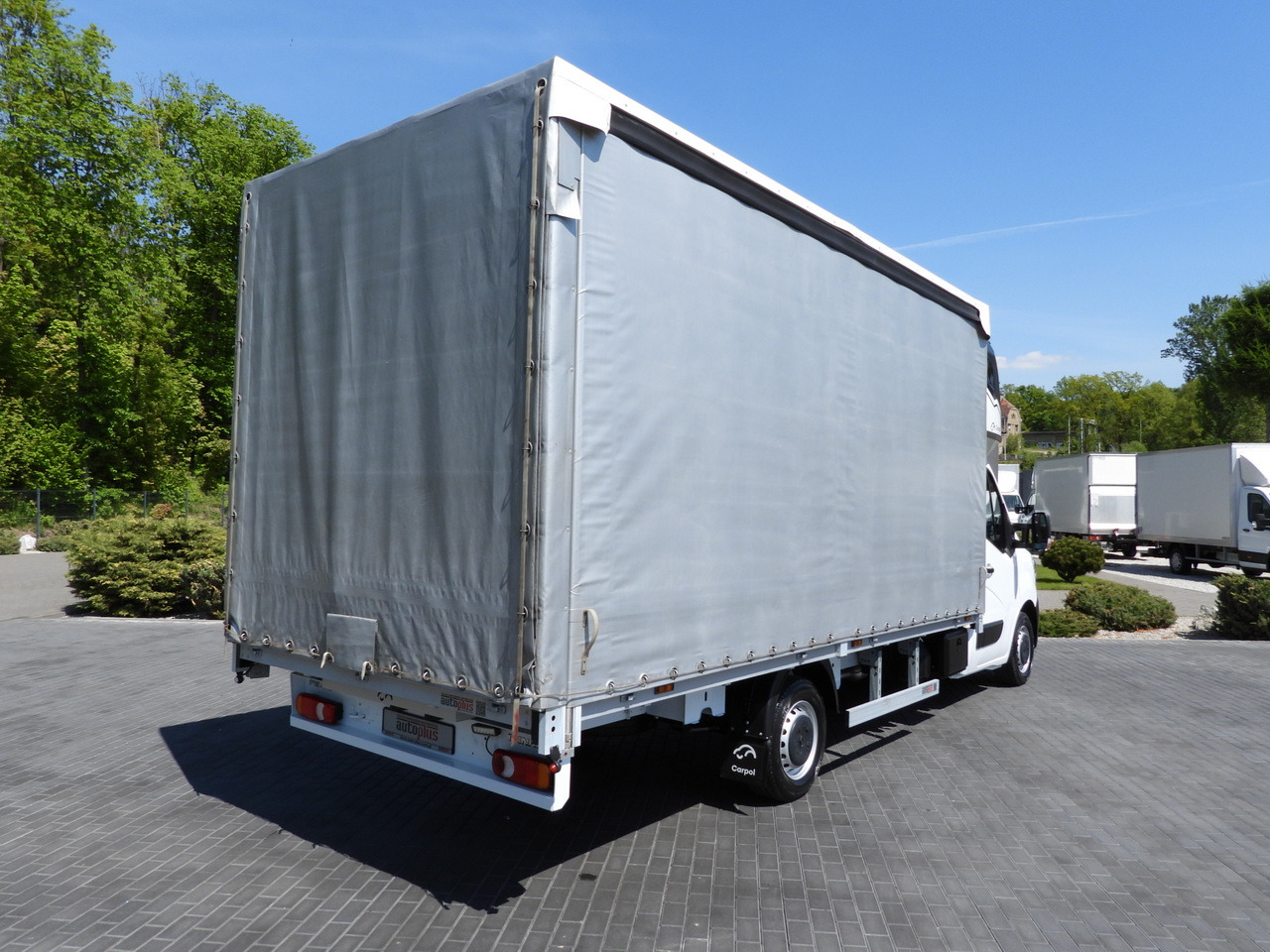 RENAULT MASTER  TARPAULIN 10 PALLETS WEBASTO CRUISE CONTROL LED LIGHTS PNEUMATICS AIR CONDITIONING  165HP - Curtain side van: picture 3 RENAULT MASTER  TARPAULIN 10 PALLETS WEBASTO CRUISE CONTROL LED LIGHTS PNEUMATICS AIR CONDITIONING  165HP - Curtain side van: picture 3