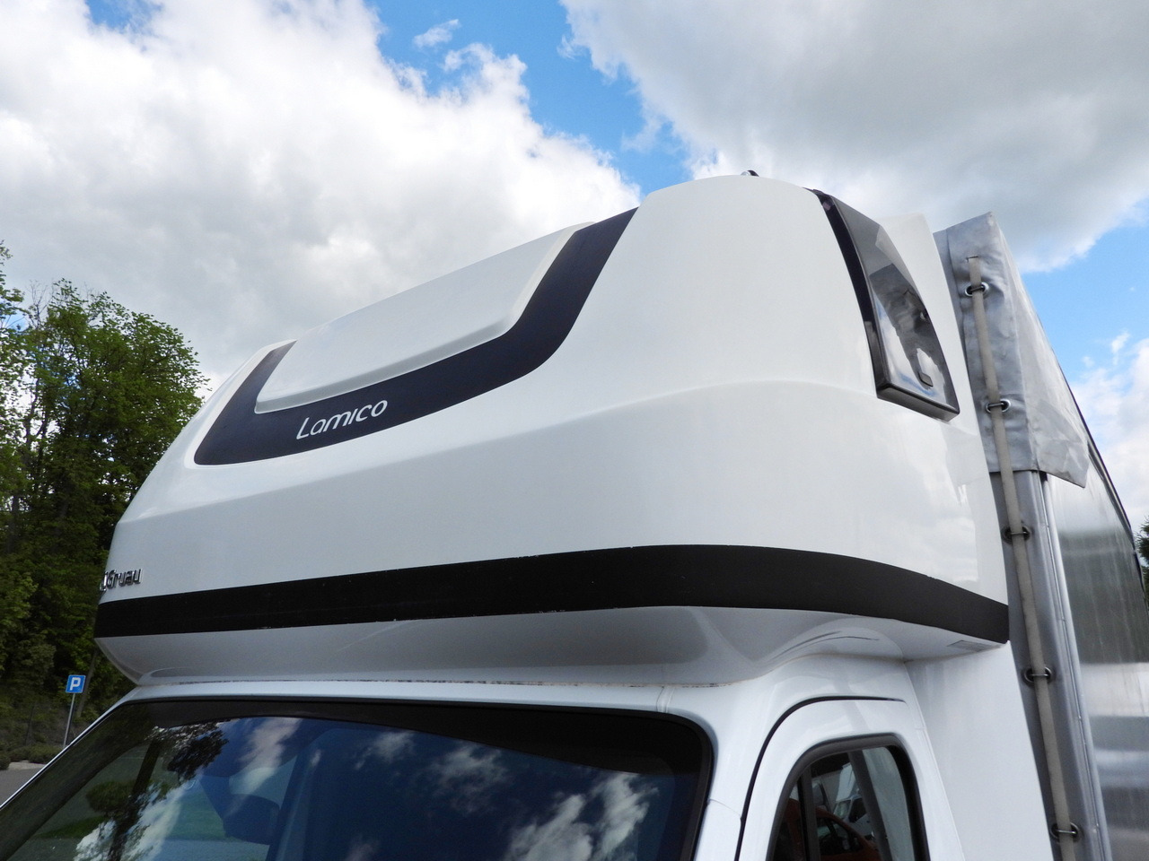 Curtain side van RENAULT MASTER  TARPAULIN 10 PALLETS WEBASTO CRUISE CONTROL LED LIGHTS PNEUMATICS AIR CONDITIONING  165HP: picture 20