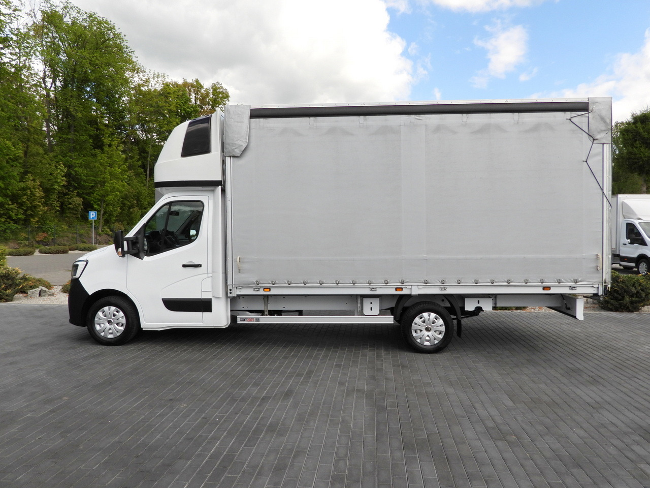Curtain side van RENAULT MASTER  TARPAULIN 10 PALLETS WEBASTO CRUISE CONTROL LED LIGHTS PNEUMATICS AIR CONDITIONING  165HP: picture 8