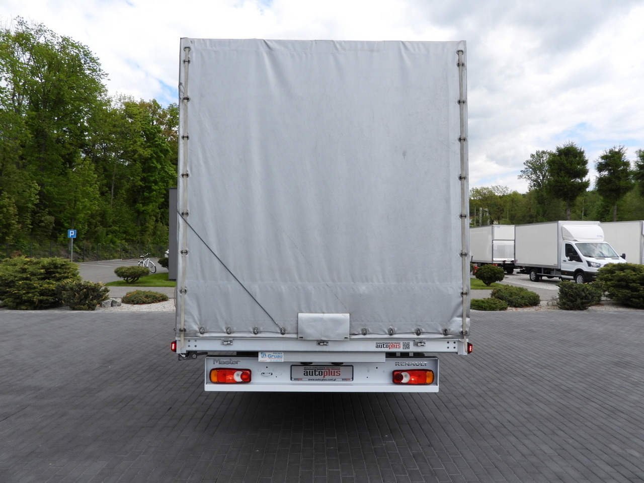 Curtain side van RENAULT MASTER  TARPAULIN 10 PALLETS WEBASTO CRUISE CONTROL LED LIGHTS PNEUMATICS AIR CONDITIONING  165HP: picture 10