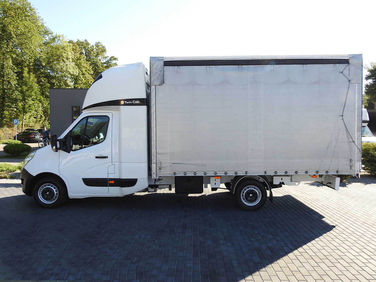 Curtain side van RENAULT MASTER TARPAULIN 8 PALLETS WEBASTO CRUISE CONTROL AIR CONDITIONING PNEUMATICS  170HP: picture 9