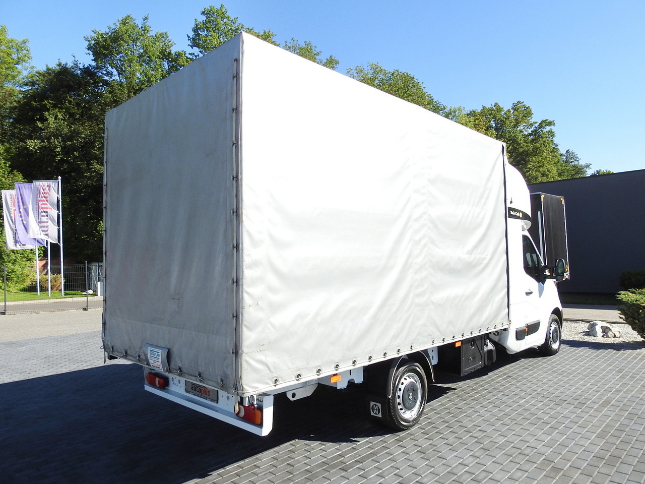Curtain side van RENAULT MASTER TARPAULIN 8 PALLETS WEBASTO CRUISE CONTROL AIR CONDITIONING PNEUMATICS  170HP: picture 13
