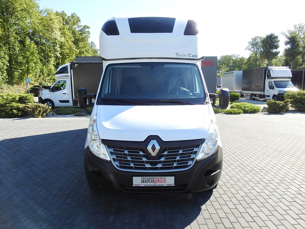 Curtain side van RENAULT MASTER TARPAULIN 8 PALLETS WEBASTO CRUISE CONTROL AIR CONDITIONING PNEUMATICS  170HP: picture 5