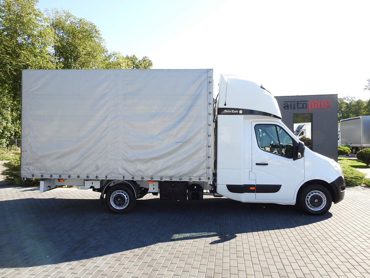 Curtain side van RENAULT MASTER TARPAULIN 8 PALLETS WEBASTO CRUISE CONTROL AIR CONDITIONING PNEUMATICS  170HP: picture 7