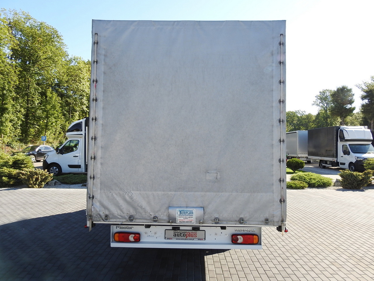 Curtain side van RENAULT MASTER TARPAULIN 8 PALLETS WEBASTO CRUISE CONTROL AIR CONDITIONING PNEUMATICS  170HP: picture 11