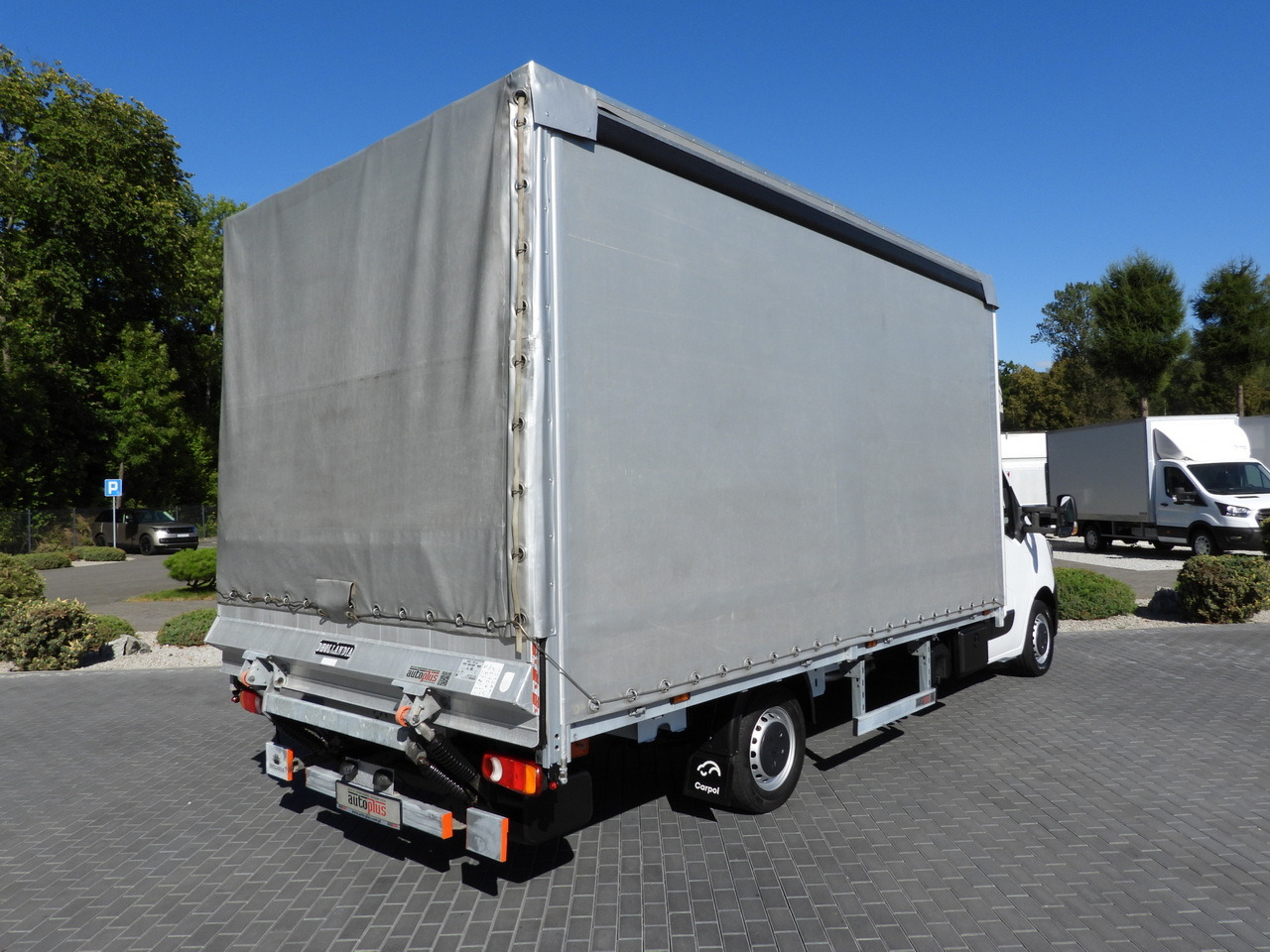 RENAULT MASTER TARPAULIN LIFT 10 PALLETS WEBASTO CRUISE CONTROL LED LIGHTS PNEUMATICS AIR CONDITIONING 165HP - Curtain side van: picture 3 RENAULT MASTER TARPAULIN LIFT 10 PALLETS WEBASTO CRUISE CONTROL LED LIGHTS PNEUMATICS AIR CONDITIONING 165HP - Curtain side van: picture 3