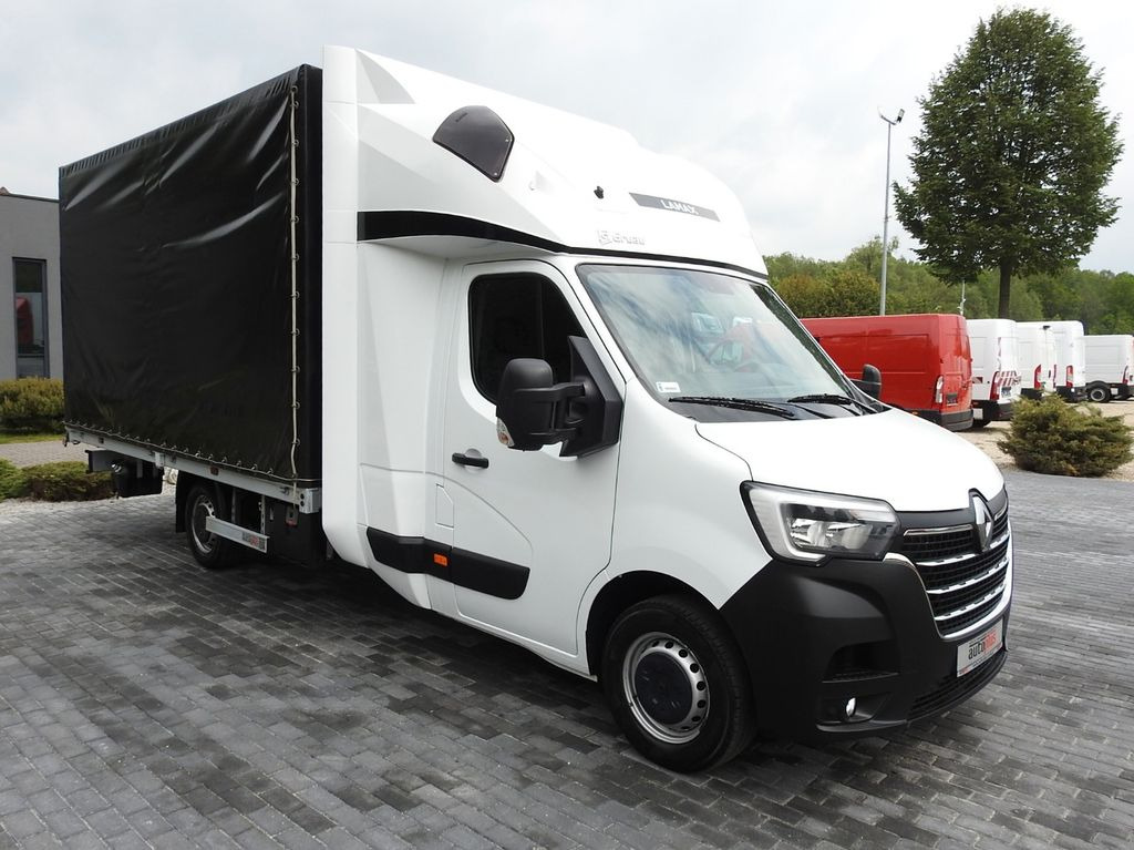 Renault MASTER PRITSCHE PLANE 10 PALETTEN WEBASTO A/C - Curtain side van, Combi van: picture 4 Renault MASTER PRITSCHE PLANE 10 PALETTEN WEBASTO A/C - Curtain side van, Combi van: picture 4
