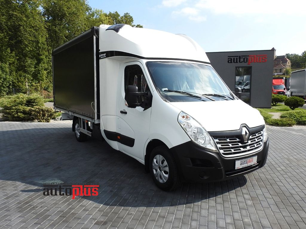 Renault MASTER PRITSCHE PLANE 8 PALETTEN TEMPOMAT - Curtain side van, Combi van: picture 1 Renault MASTER PRITSCHE PLANE 8 PALETTEN TEMPOMAT - Curtain side van, Combi van: picture 1