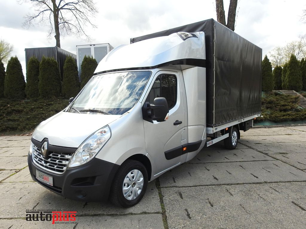 Renault MASTER PRITSCHE PLANE 8 PALETTEN WEBASTO TEMP. - Curtain side van, Combi van: picture 1 Renault MASTER PRITSCHE PLANE 8 PALETTEN WEBASTO TEMP. - Curtain side van, Combi van: picture 1
