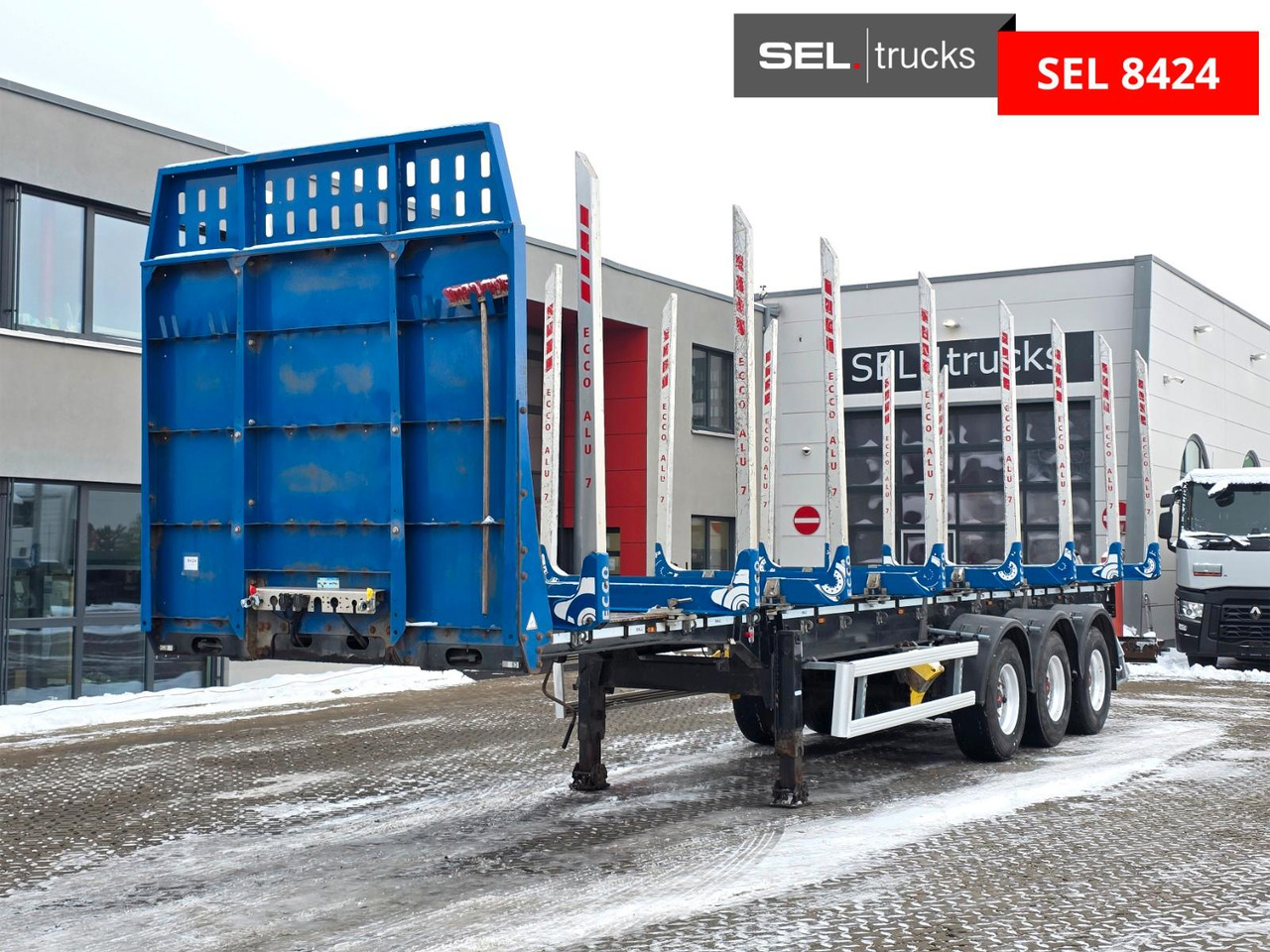 Doll H3S-12 / 2 Liftachsen / Alu-Felgen - Logging semi-trailer: picture 1 Doll H3S-12 / 2 Liftachsen / Alu-Felgen - Logging semi-trailer: picture 1