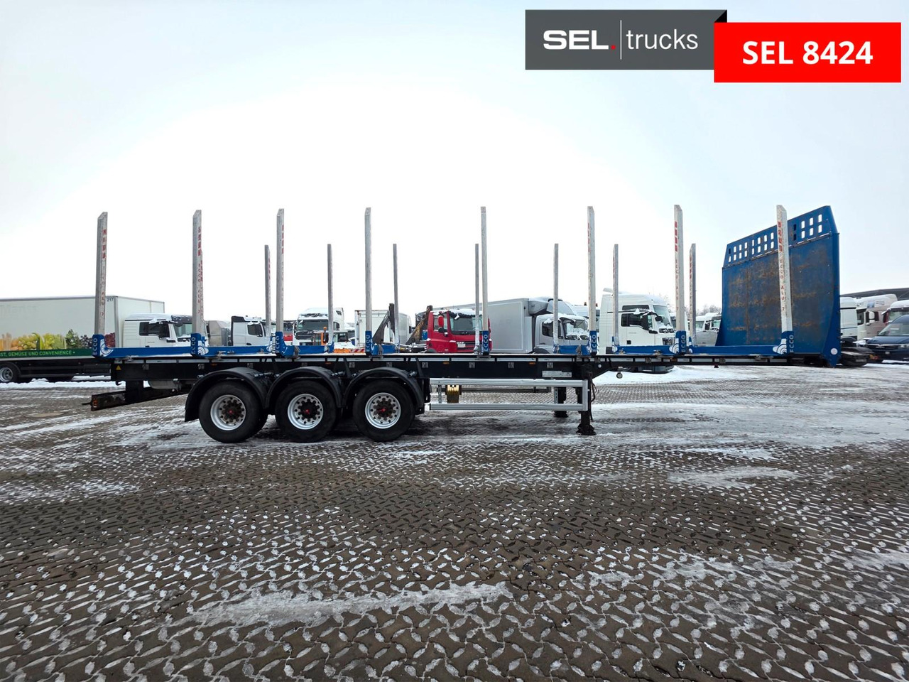 Doll H3S-12 / 2 Liftachsen / Alu-Felgen - Logging semi-trailer: picture 4 Doll H3S-12 / 2 Liftachsen / Alu-Felgen - Logging semi-trailer: picture 4