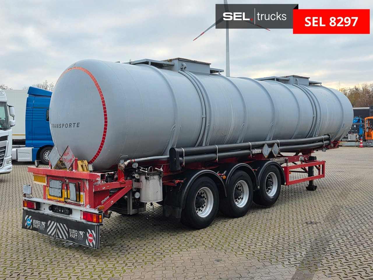 Feldbinder TSA 38.3 / Alu / ADR AT, FL / Lift / VOGELSANG - Tank semi-trailer: picture 5 Feldbinder TSA 38.3 / Alu / ADR AT, FL / Lift / VOGELSANG - Tank semi-trailer: picture 5
