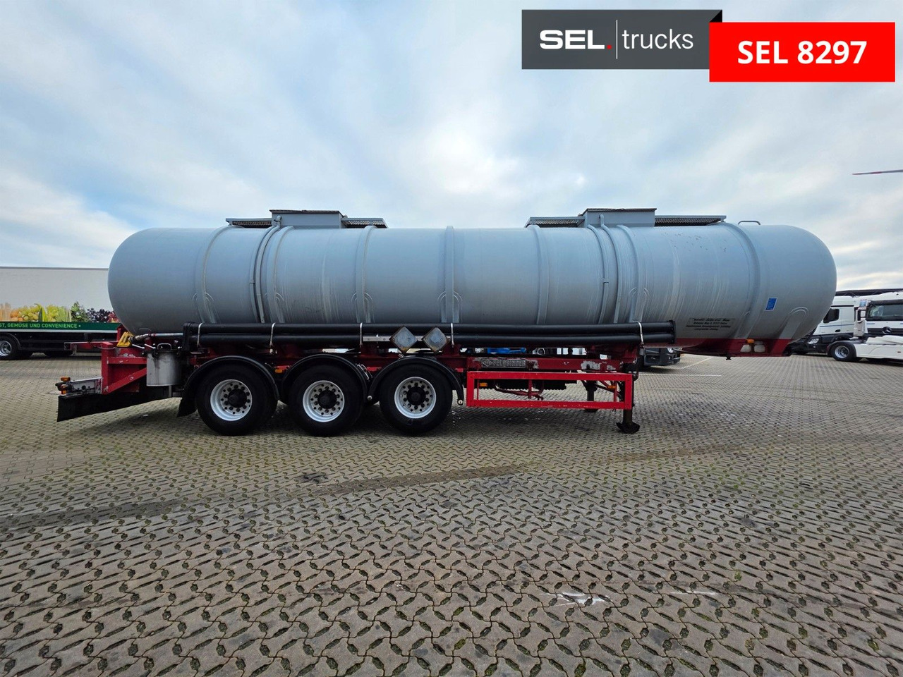Feldbinder TSA 38.3 / Alu / ADR AT, FL / Lift / VOGELSANG - Tank semi-trailer: picture 4 Feldbinder TSA 38.3 / Alu / ADR AT, FL / Lift / VOGELSANG - Tank semi-trailer: picture 4
