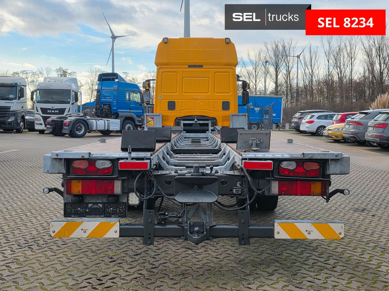 Iveco Eurocargo 120E22 / Bootstransport / YACHT - Container transporter/ Swap body truck: picture 1 Iveco Eurocargo 120E22 / Bootstransport / YACHT - Container transporter/ Swap body truck: picture 1