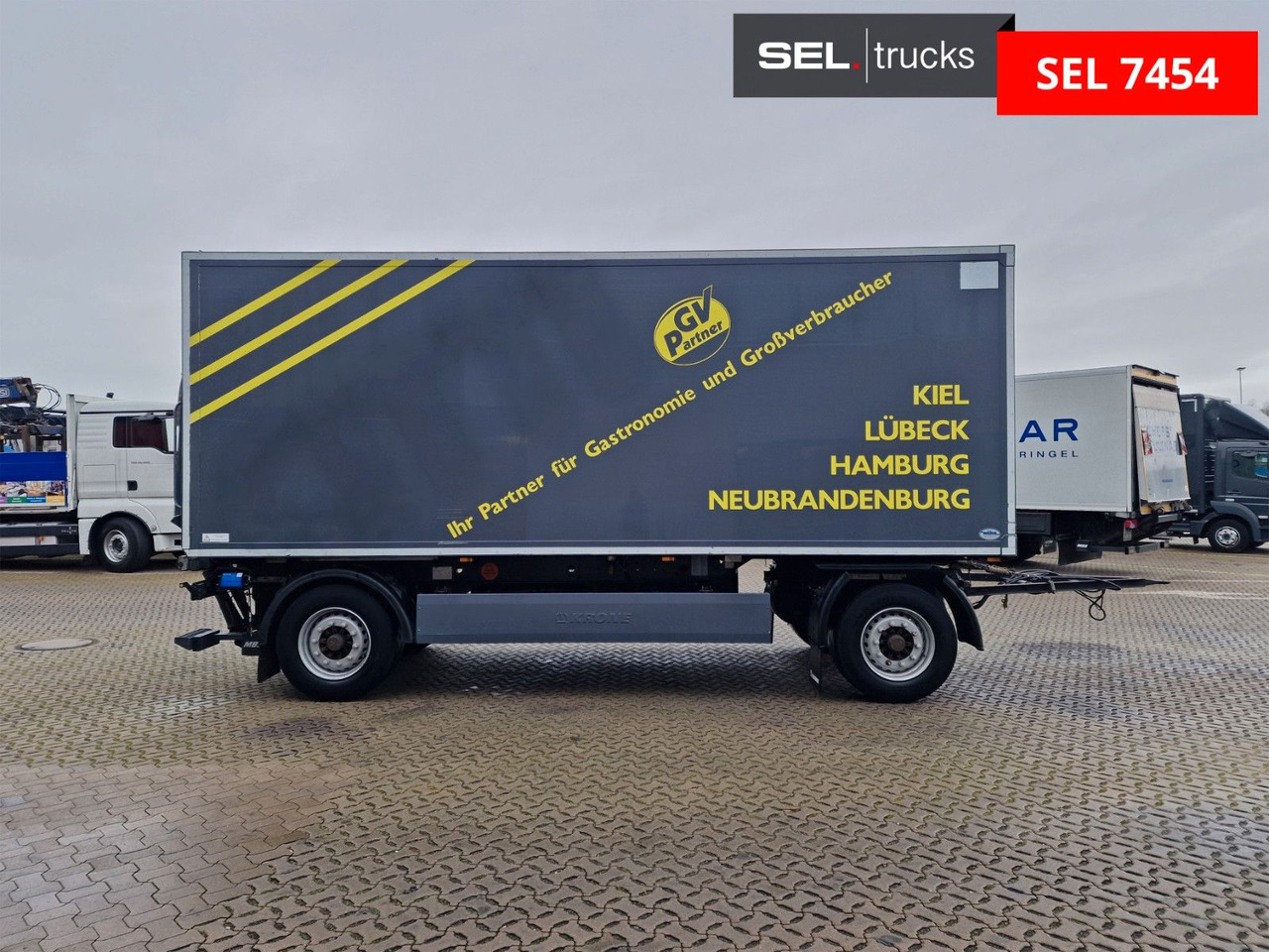 Krone AZ / Ldbw / Carrier Supra 850MT-X / FRC 04.2018 - Refrigerator trailer: picture 4 Krone AZ / Ldbw / Carrier Supra 850MT-X / FRC 04.2018 - Refrigerator trailer: picture 4