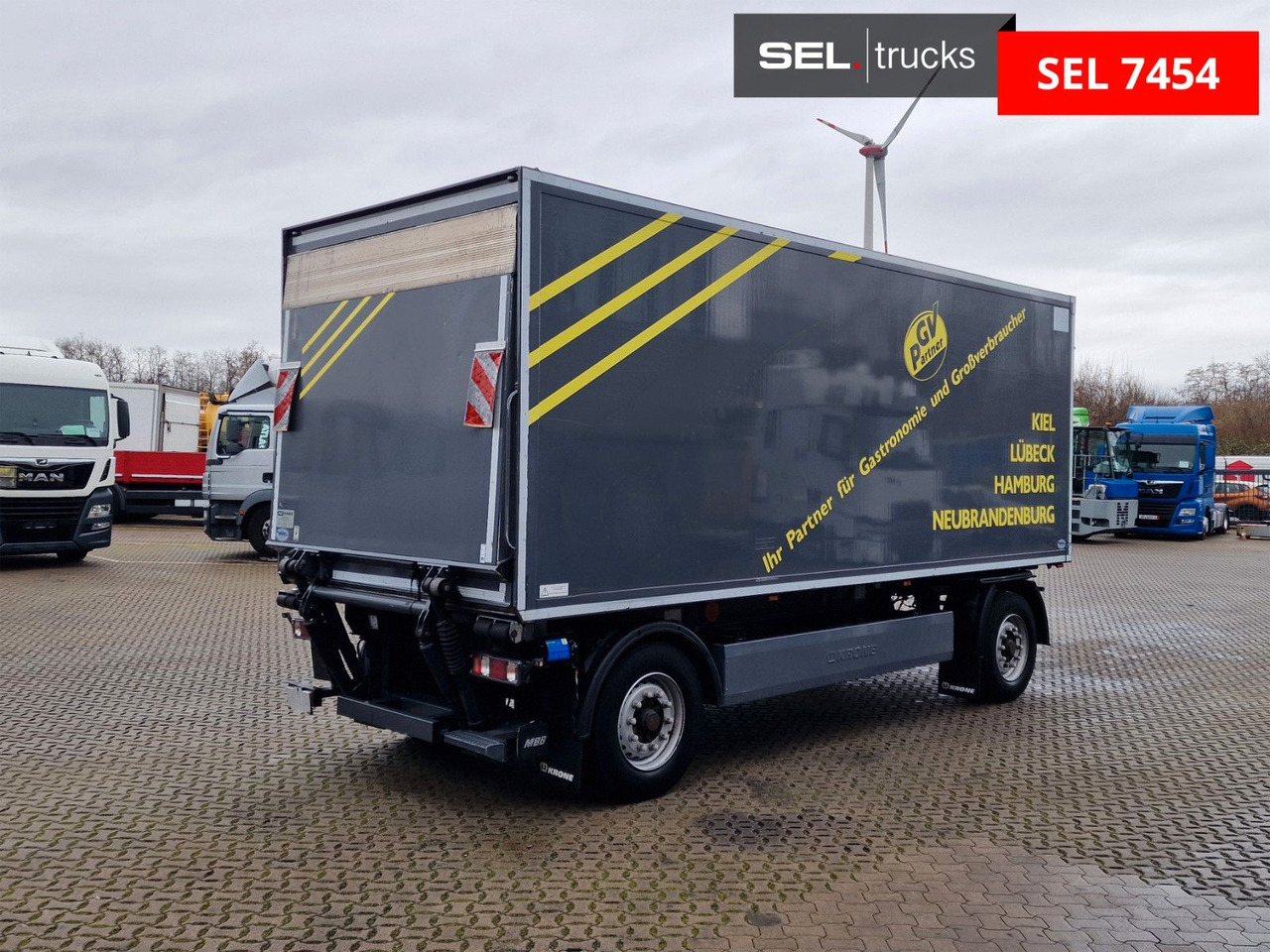 Krone AZ / Ldbw / Carrier Supra 850MT-X / FRC 04.2018 - Refrigerator trailer: picture 5 Krone AZ / Ldbw / Carrier Supra 850MT-X / FRC 04.2018 - Refrigerator trailer: picture 5