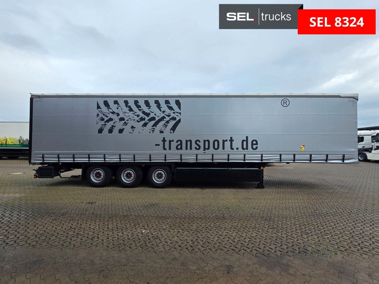 Krone SD / EDSCHA / ADR Typ EX/II / Liftachse - Curtainsider semi-trailer: picture 4 Krone SD / EDSCHA / ADR Typ EX/II / Liftachse - Curtainsider semi-trailer: picture 4