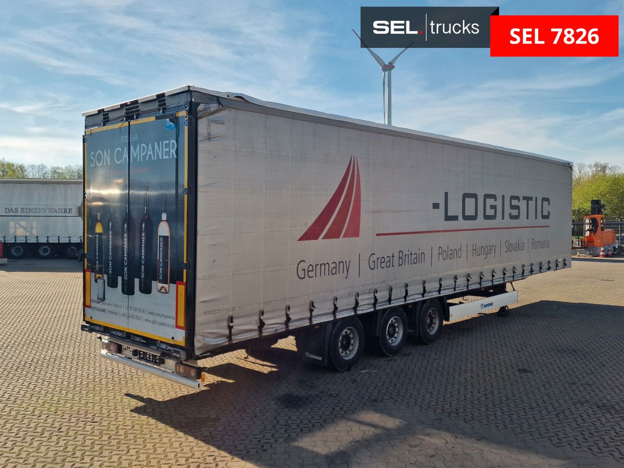 Krone SD - Curtainsider semi-trailer: picture 5 Krone SD - Curtainsider semi-trailer: picture 5