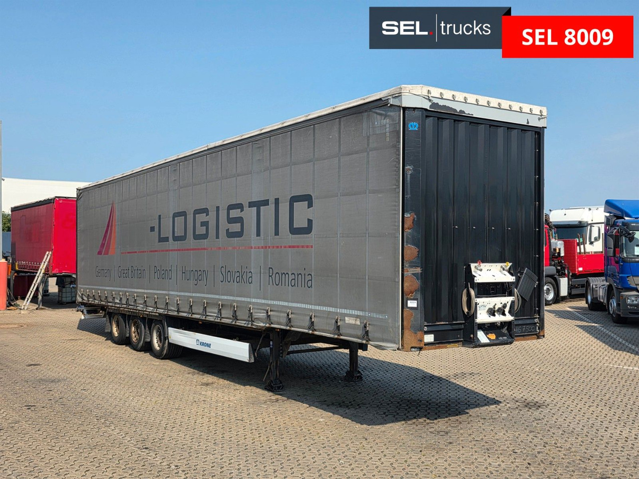 Krone SD / Hubdach / EDSCHA / Mega - Curtainsider semi-trailer: picture 3 Krone SD / Hubdach / EDSCHA / Mega - Curtainsider semi-trailer: picture 3