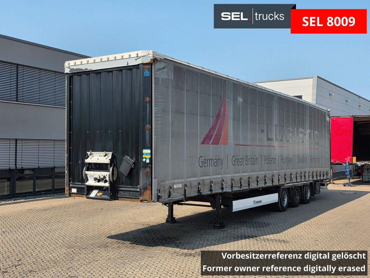 Krone SD / Hubdach / EDSCHA / Mega - Curtainsider semi-trailer: picture 1 Krone SD / Hubdach / EDSCHA / Mega - Curtainsider semi-trailer: picture 1